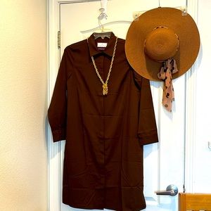 Modern Ambition (Delightfully Technical) Classic Shirt Dress